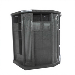 Lápida de Granito para Cremación de Diseño Americano Moderno, Columbario Pequeño con 2 o 4 Nichos, Venta al Por Mayor - Product Image 4