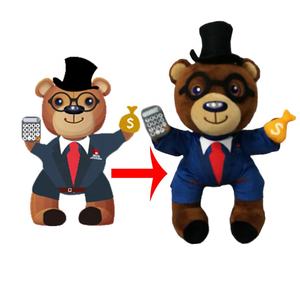 Promocional escuela graduación recuerdos oso de peluche juguete - Product Image 6