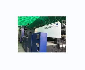 Servo motor haitian ma21000 2100ton, máquina de molde de injeção plástico para fabricação de tubos de pvc em estoque