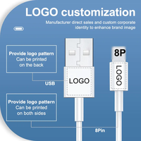 Kabel Charger Ponsel Pengisian Cepat Grosir Warna Putih 3ft 6ft 10ft untuk 5A dengan Pelindung Anyaman Kompatibel dengan Komputer dan Earphone