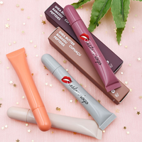 Crème lipgloss met sleutelhanger, schattige shimmer, glanzende hydraterende lipbutter, hoge pigmentatie, zonnebescherming, fruit smaak lipbalsem