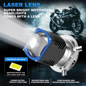 Nouveau projecteur Led lentille phare haut bas faisceau projecteur lentille H4 moto LED phare H4 lentille Led phare - Product Image 2