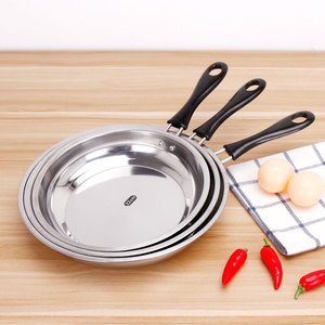 High Quality Classic Design Stainless Steel Frying <strong>Pan</strong> and Wok <strong>Skillet</strong> <strong>Pans</strong> - Product Image 6