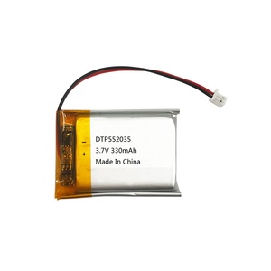 3.7V 330mah עופרת סוללה גרוטאות נטענת DTP552035 מצב מוצק סוללה - Product Image 6