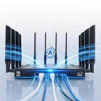 Enrutador Wifi WIFI7 5G 1GB DDR4 con enrutadores Tarjeta Sim Desbloqueado 5g Cpe Router con dos ranuras para tarjetas NANO SIM