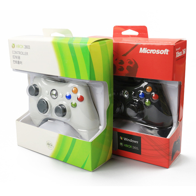 Wired for 360 Gamepad with Vibration Motor and Headset Compatibility for 360 Console and PC