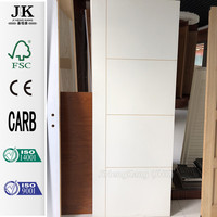 Puerta de piel de puerta de melamina moldeada en rollo de melamina de color especial con cara de papel de melamina en el