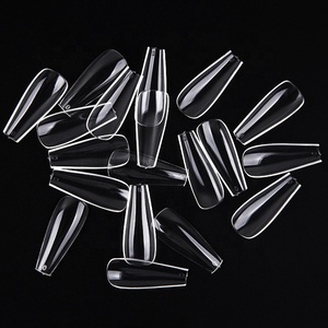 Puntas <span class=keywords><strong>de</strong></span> uñas transparentes Uñas postizas artificiales <span class=keywords><strong>de</strong></span> alta calidad Extensión larga <span class=keywords><strong>Bailarina</strong></span> Ataúd Puntas <span class=keywords><strong>de</strong></span> uñas claras - Product Image 1