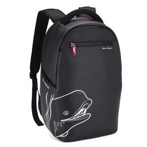 Zaino in PVC Bianco Personalizzabile OEM ODM con Motivo Classico alla Moda Leggero 20L con Cinghie Regolabili per Scuola/Campeggio - Product Image 1
