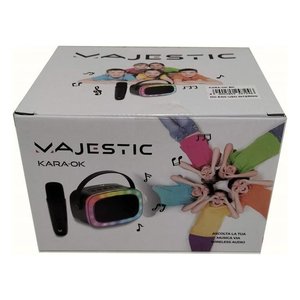 Set karaoke Kara Ok (Ricaricabile) Negro 129362 Bluetooth AUX, USB, Micro SD - Product Image 2