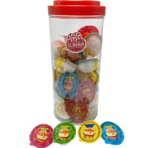 All'ingrosso sapore di frutta Halal dolce che scorre morbido succo di uovo sodo budino gelatina per bambini caramelle alla rinfusa bottiglie e sacchetti di imballaggio - Product Image 2
