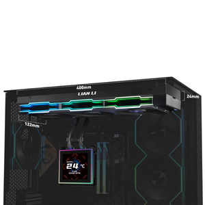Nouveau refroidisseur d'eau pour processeur tout-en-un HydroShift II LCD-S RGB avec écran LCD IPS de 3,4 pouces, 3 modes de contrôle, dissipateur thermique en aluminium, roulement à billes - Product Image 5