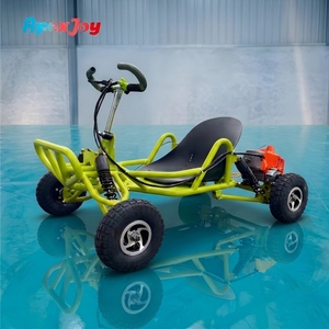 Go Kart Todoterreno ApexJoy <span class=keywords><strong>de</strong></span> 80cc y 2 Tiempos a Gasolina para Adultos, <span class=keywords><strong>Alquiler</strong></span> Comercial, Chasis Cortado con Láser CNC, 6 Amortiguadores, Soporte <span class=keywords><strong>de</strong></span> Motor Desmontable - Product Image 1
