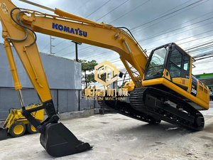 Excavadora de cadenas Komatsu PC200-10 usada con pocas horas de trabajo, 20 toneladas, eficiente en consumo de combustible, maquinaria de excavación japonesa para construcción urbana - Product Image 5
