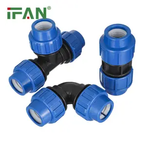 Système d'irrigation IFAN OEM ODM Raccords de compression en PP Raccords en PE HDPE pour l'eau