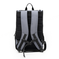 Sac à dos pour ordinateur portable unisexe en polyester, étanche, avec fermeture éclair, antivol, intelligent, à motif géométrique, personnalisable avec logo OEM pour entreprise