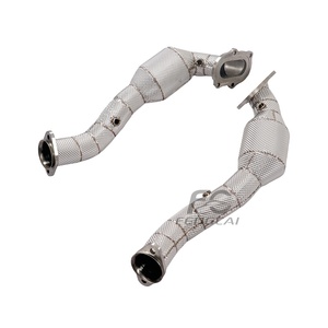 Collecteurs d'échappement et tuyau <span class=keywords><strong>de</strong></span> descente pour Chevrolet Corvette C7 6.2L 2014-2019 – Protège le turbo et améliore la réponse du turbo - Product Image 3