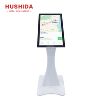 21.5 23.6 27 pouces Android affichage numérique interactif tout en un écran Lcd écran tactile kiosque self-service aide kiosque écran