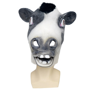 Máscara <span class=keywords><strong>de</strong></span> Cabeza <span class=keywords><strong>de</strong></span> Vaca <span class=keywords><strong>de</strong></span> Látex para Disfraz <span class=keywords><strong>de</strong></span> Halloween, Fiesta <span class=keywords><strong>de</strong></span> Disfraces, Cosplay <span class=keywords><strong>de</strong></span> Animal <span class=keywords><strong>de</strong></span> <span class=keywords><strong>Granja</strong></span>, Disfraz para Eventos <span class=keywords><strong>de</strong></span> Mascarada - Product Image 1
