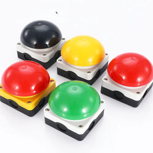 Interruptor de botón de cabeza de seta autoblocante interruptor de pie de aplausos manual para parada de arranque de Control de emergencia - Product Image 1