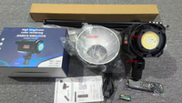 Lumière de studio professionnelle Factory Bediro BD-400S avec support de 2,1 m et réflecteur pour la photographie BD-400SS