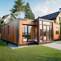 Maison familiale préfabriquée de 30 pieds à trois chambres, cuisine et salle de bain spacieuses, villa résidentielle moderne et portable, maison conteneur extensible