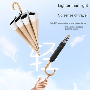 Proveedor de Paraguas Plegables Clásicos Jinjiang YLF, Paraguas de Tela Pongee con Protección UV, OEM, ODM, Regalo Promocional Personalizado - Product Image 4