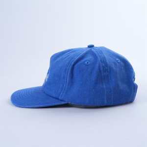 Bán Buôn Chất Lượng Cao <span class=keywords><strong>5</strong></span> Bảng Điều Chỉnh Cap Với Tùy Chỉnh Chuỗi Thêu Logo Và Tag Hoàng Gia Màu Xanh Cổ Điển <span class=keywords><strong>5</strong></span> Bảng Điều Chỉnh Không Có Cấu Trúc Cap - Product Image 4
