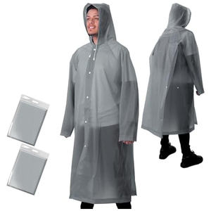Viagem portátil adulto personalizado impressão <span class=keywords><strong>Poncho</strong></span> Lightweight Custom Logo Tpe Raincoat - Product Image 2