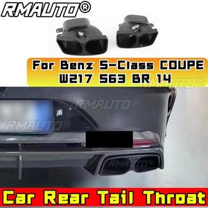 Kit de Silenciador de Escape Trasero de Acero Inoxidable para Mercedes Benz Clase S COUPE W217 S63 BR 2014 - Product Image 2