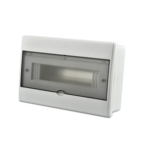 Boîte de distribution en plastique IP30 à bas prix boîte de jonction électrique 3/4/5/6/9/<span class=keywords><strong>13</strong></span>/18/26 voies pour module de disjoncteur MCB à la maison intelligente - Product Image 2