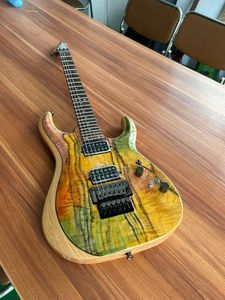 Guitarra eléctrica de 5 cuerdas de alto grado de la mejor calidad con instrumento de cuerda personalizado de color aleatorio a la venta - Product Image 5