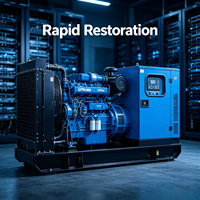 2400kW 2,4MW Geräuscharmes Open-Frame-Dieselaggregat 60Hz mit Automatischer Umschaltung für Rechenzentren und Großflächige Notstromversorgung