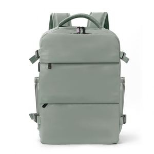 Customized Leisure Multi-pocket Backpack High Quality Large-Open Outdoor Travel Rucksack Dry Wet Separation Backpack <b>Bag</b> - Product Image 1
