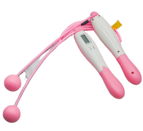 Цифровая скакалка с ручкой из АБС, умный счетчик для домашних упражнений, утяжеленная Беспроводная Скакалка с счетчиком