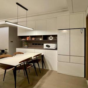 Mobile Buffet con Frigorifero Integrato a Parete, Arredamento Multifunzionale Personalizzato per Esposizione e Stoccaggio - Product Image 2