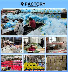 LEDA Bande lumineuse LED EVA géante porte-fleurs mariage banquet décoration accessoires grande pivoine fleurs artificielles en papier - Product Image 6