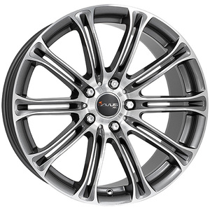 Cerchi in Lega AC-MB1 8.5x19 5X120 et 15แอนทราไซต์ขัดเงา - Product Image 1