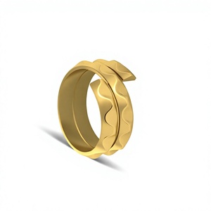 24K <b>Gold</b> Rhodium Plated Classic <b>Opal</b> Infinity Engagement <b>Ring</b> for Women Birthday Wedding & Anniversary Gifts - Product Image 3