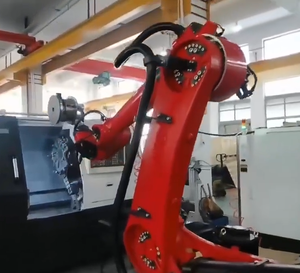 Bras de robot industriel robuste à 6 axes, boîte de vitesses, servomoteur, charge utile de 100 kg, portée de 3500 mm pour la manutention, le stockage, le chargement et l'automatisation - Product Image 4