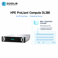 Système rack HPE ProLiant DL388 Gen10 d'occasion avec processeur Intel Xeon pour la virtualisation, l'IA, l'informatique et les serveurs de centre de données cloud