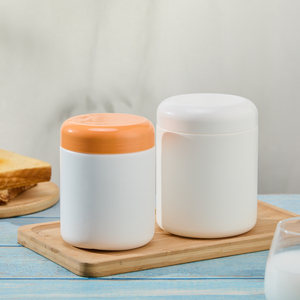 Contenitore Portatile <span class=keywords><strong>Ermetico</strong></span> per Proteine in Polvere <span class=keywords><strong>con</strong></span> <span class=keywords><strong>Coperchio</strong></span> Arancione, <span class=keywords><strong>Barattolo</strong></span> in Plastica Alimentare Senza BPA per Palestra e Conservazione Quotidiana delle Nutrienti - Product Image 4