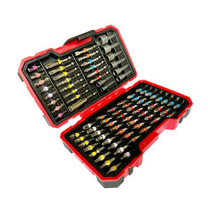 Juego de 83 Puntas para Destornillador Eléctrico de Acero S2, Color Arcoíris, Codificación por Colores, Punta Plana/Phillips/Estrella/Hexagonal, Estuche Rígido, Garantía - Product Image 4