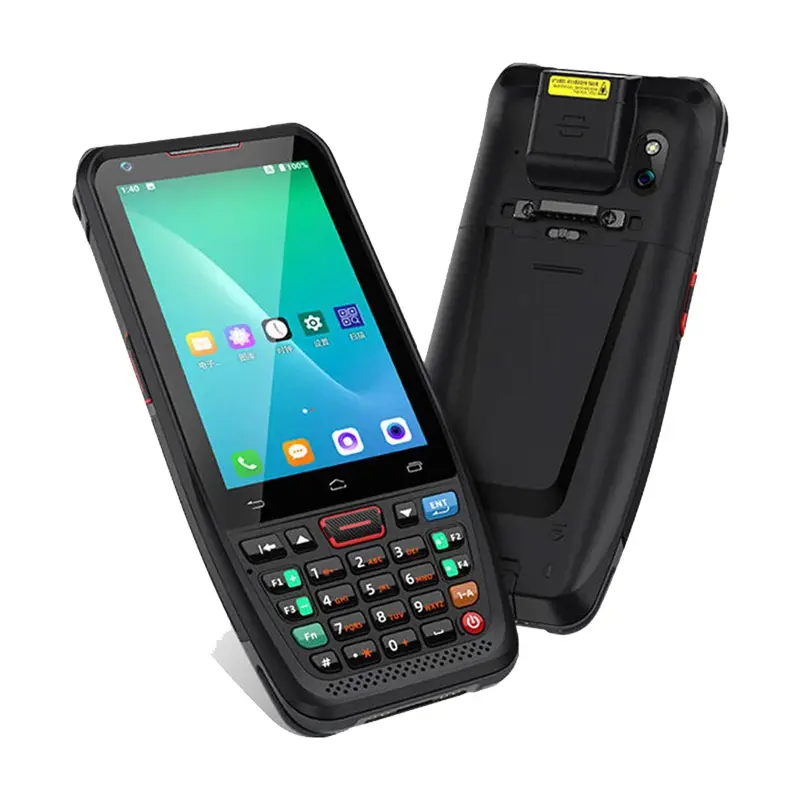 Rugged Handheld PDA Terminal Android 10 1D 2D Barcode Reader Support 3G 4G GPS WiFi Bluetooth Portable Data Collector IP66