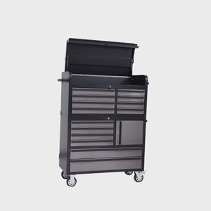 Hyxion <span class=keywords><strong>plan</strong></span> <span class=keywords><strong>de</strong></span> <span class=keywords><strong>travail</strong></span> en bois d'hévéa coffre outil husqvarna coffre à outils bmr coffre outil noir <span class=keywords><strong>garage</strong></span> à la maison - Product Image 5
