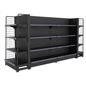 슈퍼마켓 상점 상점 전시 금속 철 선반 선반설치 벽돌쌓기 곤돌라 - Product Image 2