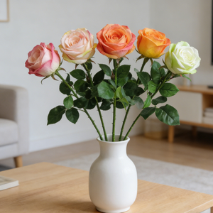 <span class=keywords><strong>Rosas</strong></span> Artificiales <span class=keywords><strong>de</strong></span> Diseño Novedoso, en Oferta, <span class=keywords><strong>Precio</strong></span> <span class=keywords><strong>de</strong></span> Fábrica, <span class=keywords><strong>Tallo</strong></span> <span class=keywords><strong>Largo</strong></span> Individual, Flores Artificiales Decorativas para Bodas - Product Image 2