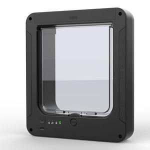 Porta <span class=keywords><strong>per</strong></span> Animali Domestici RFID in Plastica, Moderna e Realistica, Intelligente con Controllo Remoto Magnetico e Microchip, Porta Scorrevole Automatica <span class=keywords><strong>per</strong></span> <span class=keywords><strong>Gatti</strong></span> - Product Image 3