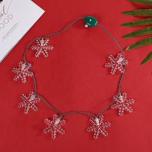 <span class=keywords><strong>2025</strong></span> Nhà Máy Cung Cấp Trực Tiếp Lớn Phát Sáng 7LED Ice Tuyết Loạt Cho Giáng Sinh Trang Trí Cây Kỳ Nghỉ Ánh Sáng Chuỗi Trực Tiếp - Product Image 5