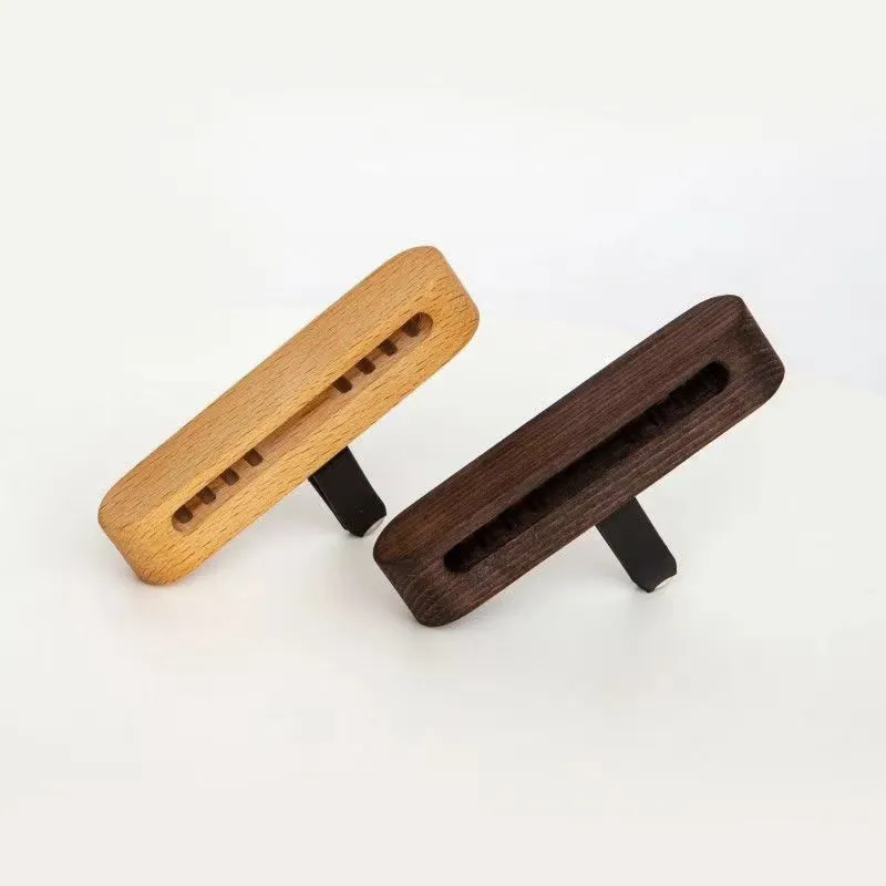 Car Decoration Car Aromatherapy Wooden Cars Air Freshener Diffuser Conditioner Vent Clips Scent